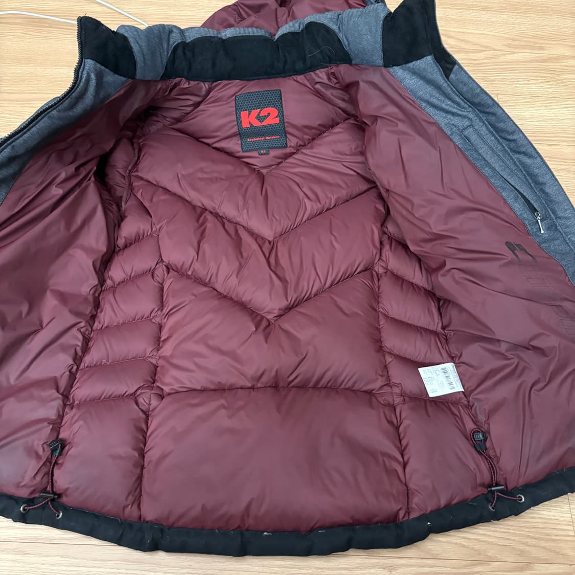K2 패딩 여성 85 덕다운 상품이미지6