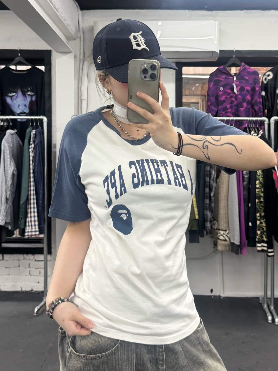 베이프 나그랑 티셔츠 상품이미지5