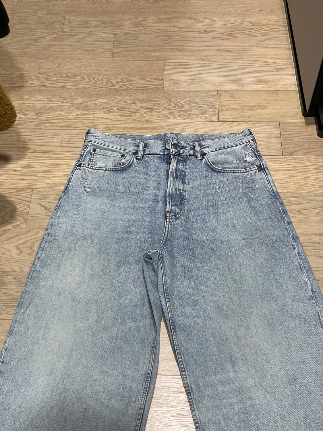 아크네 스튜디오 1989 데님 와이드 배기진 상품이미지3