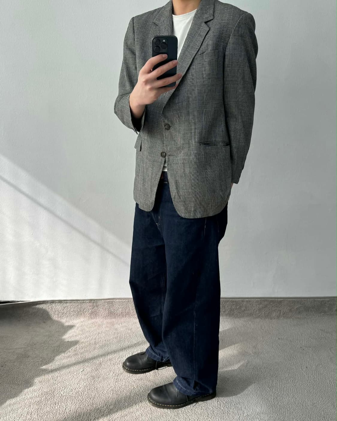 버버리 독일제 퓨어뉴 울 블레이져 자켓 상품이미지1