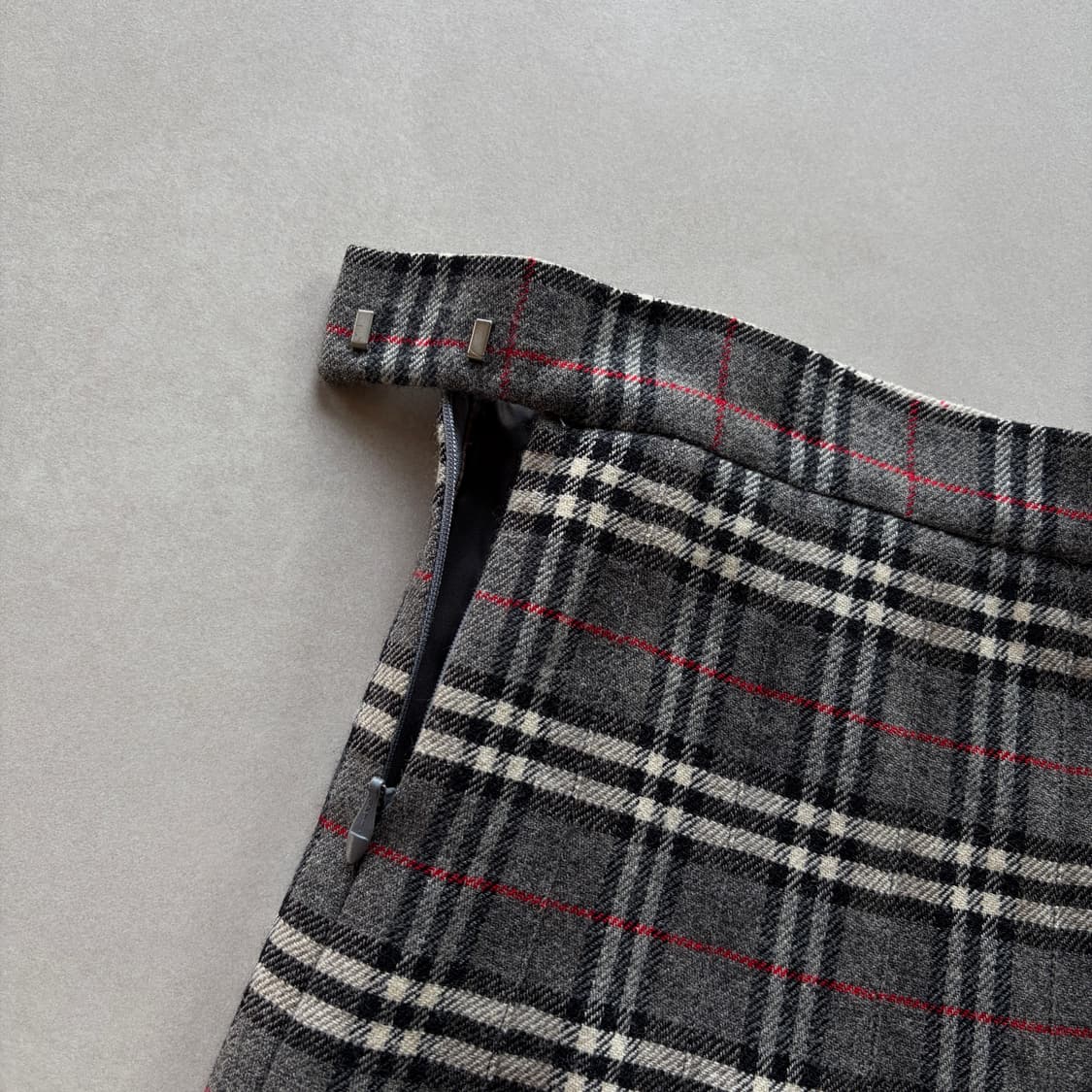 [28인치]버버리 Burberry 정품 노바체크 울 플리츠 스커트 상품이미지5