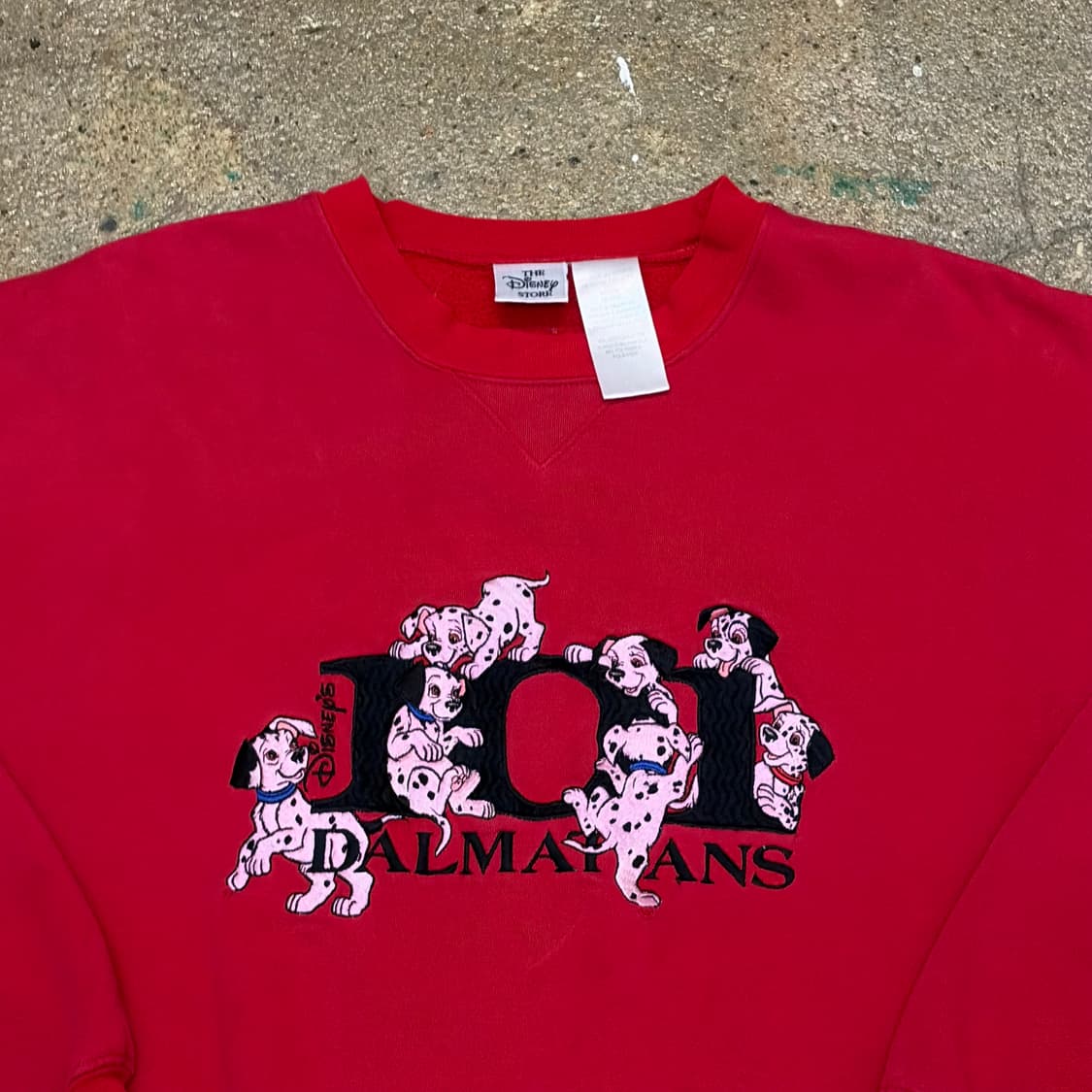 90s USA 미국 빈티지 디즈니 달마시안 맨투맨 상품이미지2