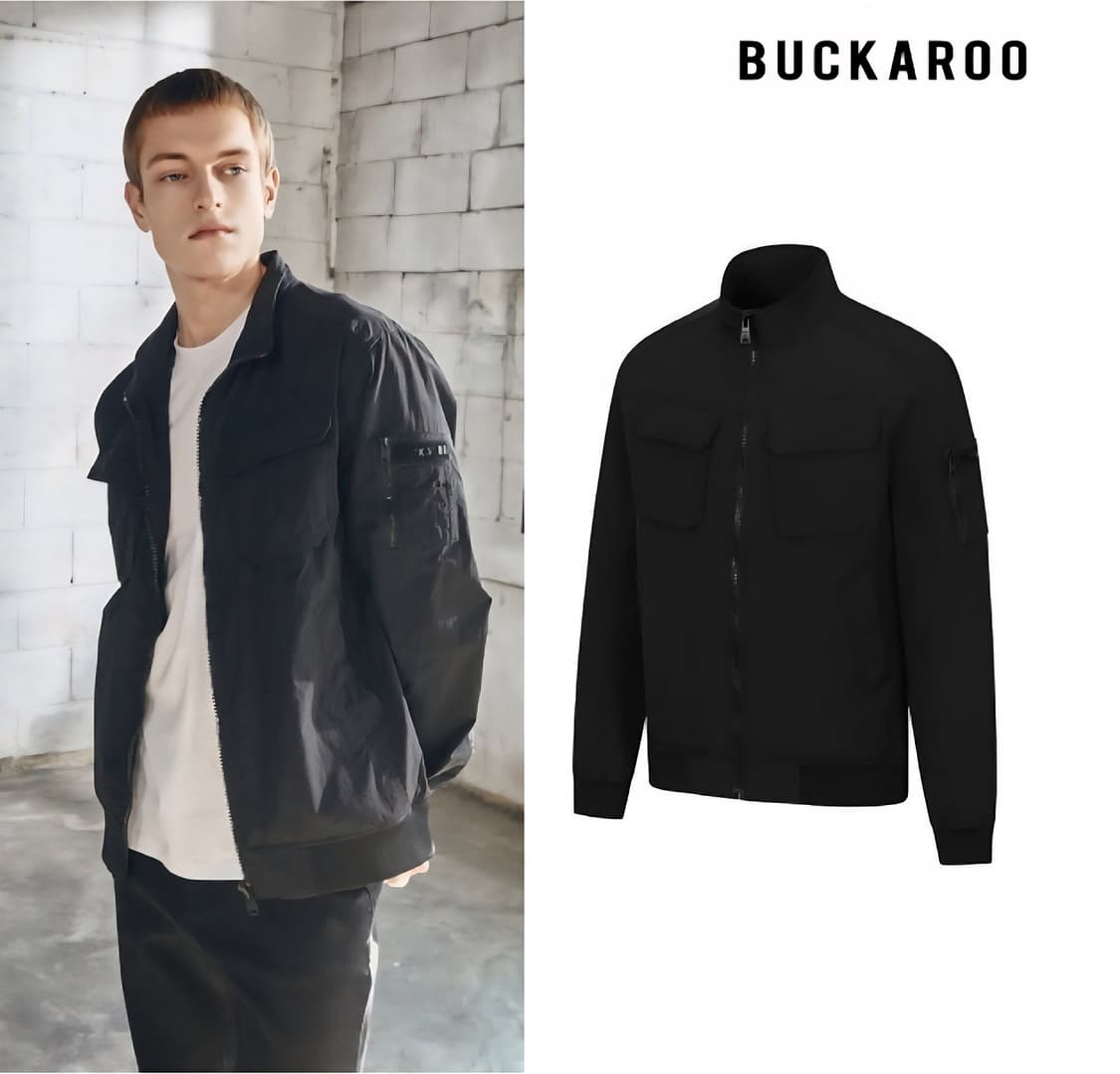 버커루 봄버 블루종 자켓 남성L (100) 상품이미지7