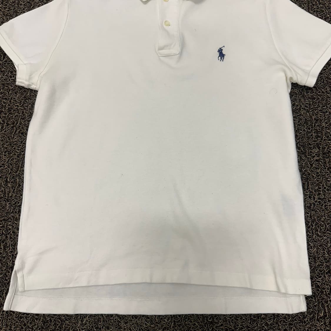 POLO 폴로 랄프로렌 여성 카라티 반팔티셔츠 화이트 M 상품이미지4
