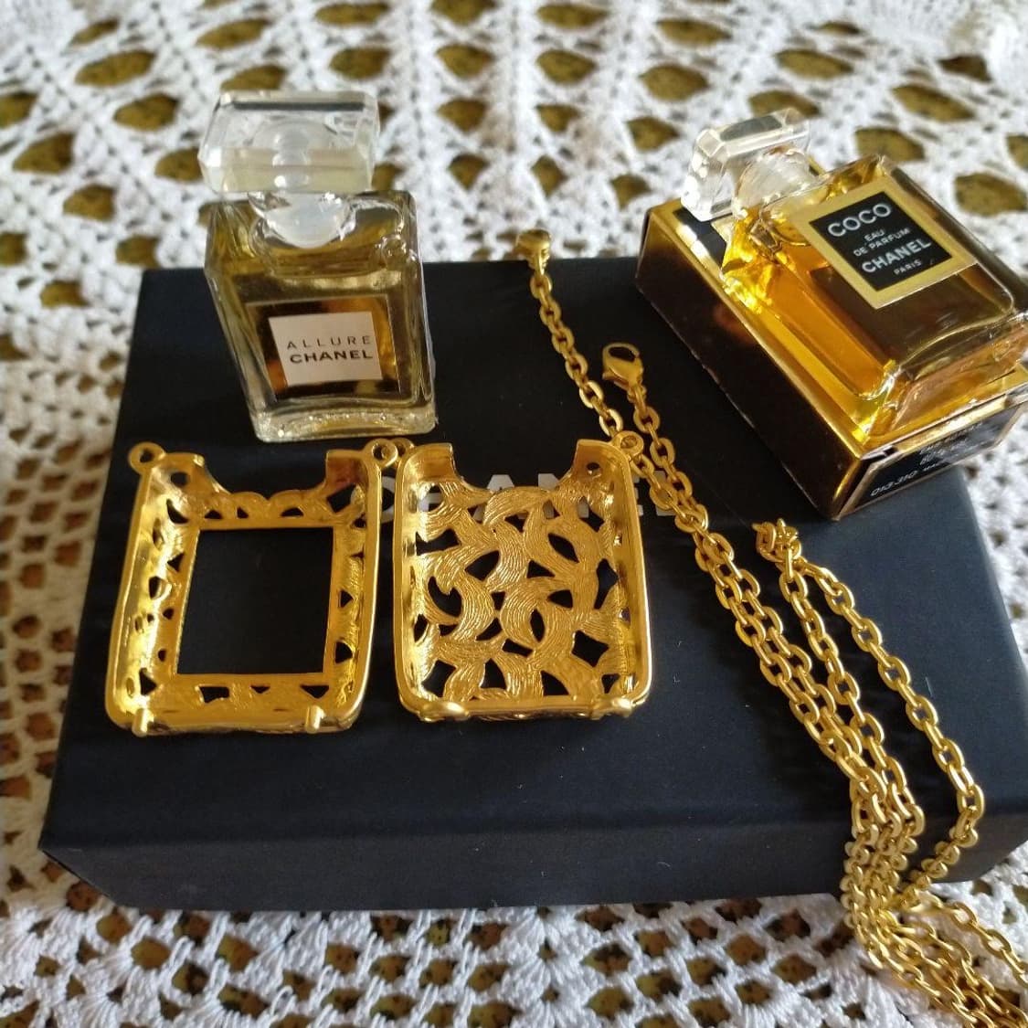 [정품] 초레어 샤넬뷰티 빈티지샤넬 알뤼르 향수목걸이 샤넬 퍼퓸 네크리스 상품이미지2