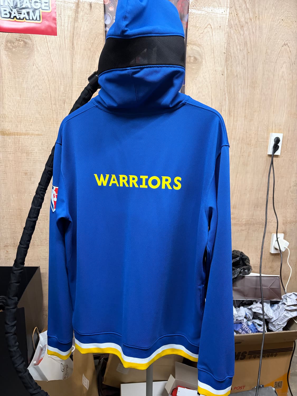 나이키xNBA 골든스테이트 후드집업 상품이미지2