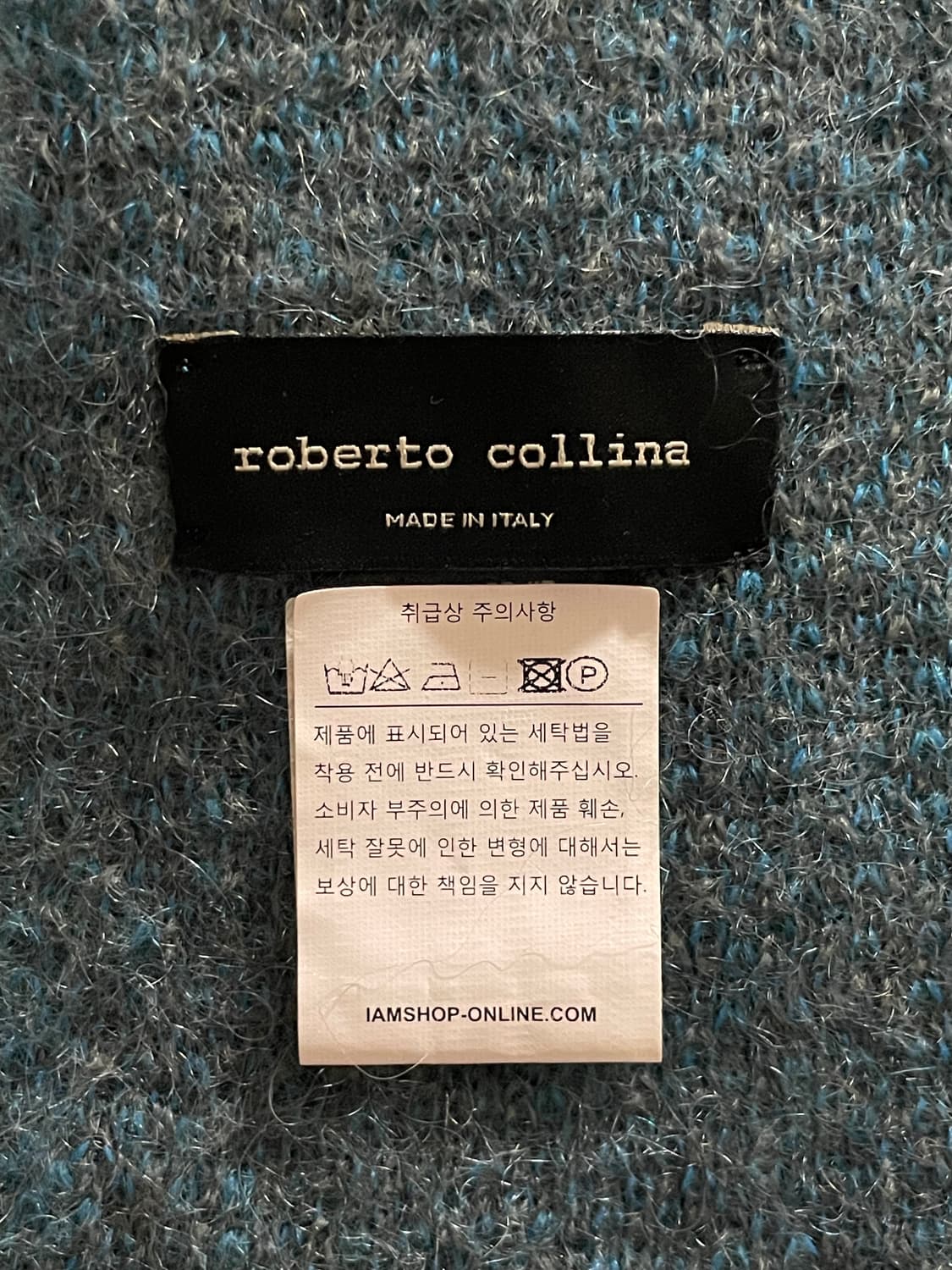 로베르토 콜리나 울 머플러 상품이미지4