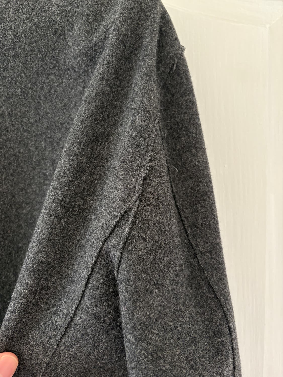 질샌더 00s 버진울 피코트 상품이미지5