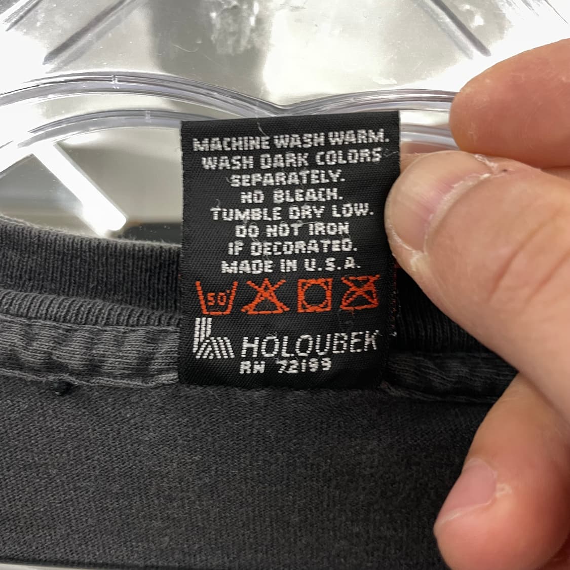 할리데이비슨 90s 94년도 싱글스티치 페이딩 이글 빈티지 반팔 티셔츠 상품이미지7