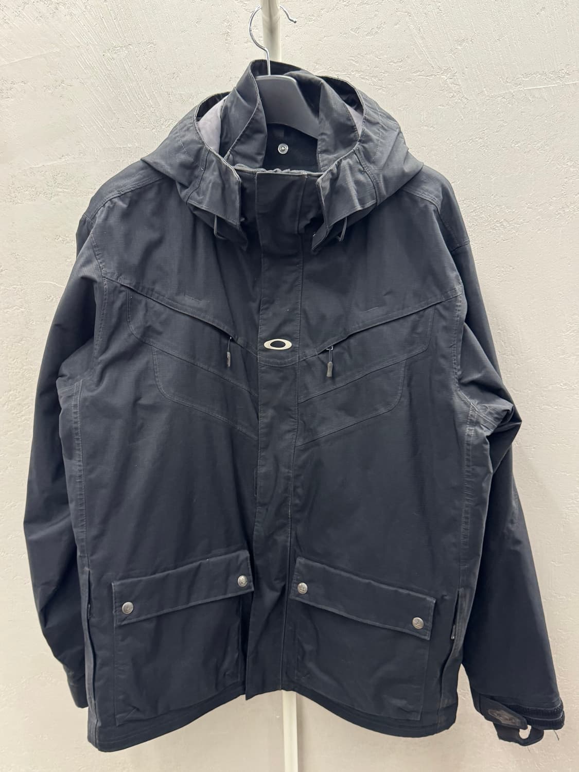 오클리 아카이브 고프코어 파카 블랙 바람막이 L 상품이미지2