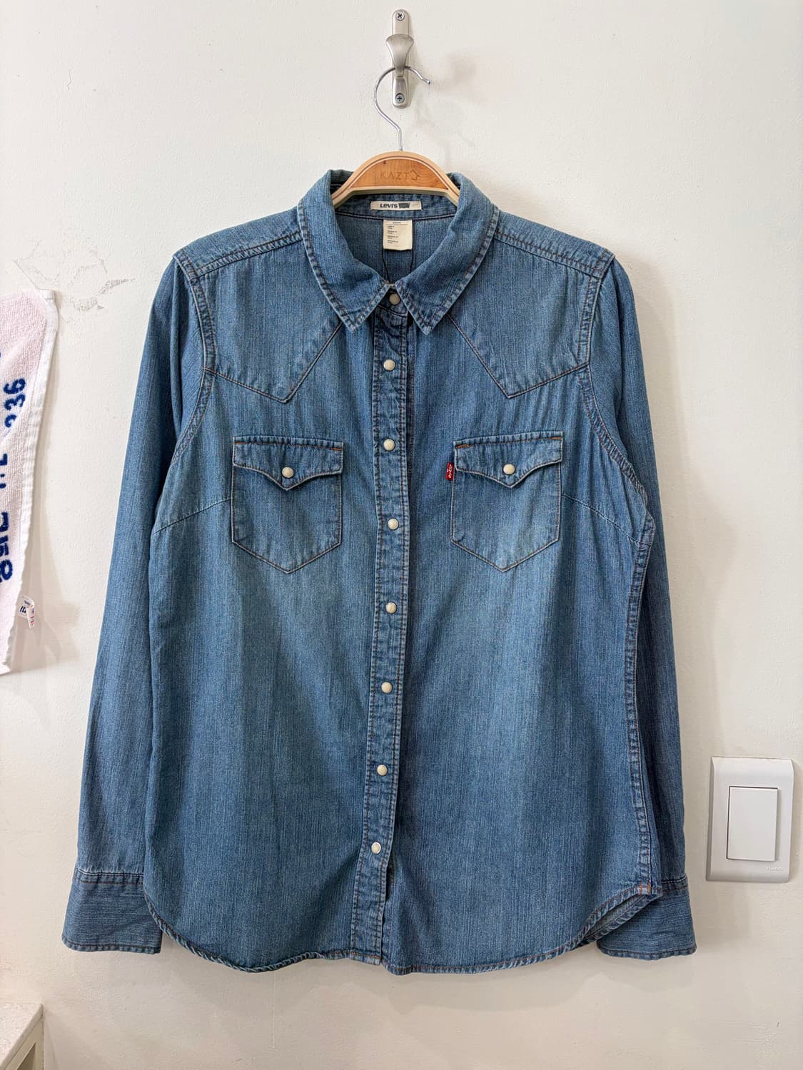 208. 리바이스 데님셔츠 청셔츠 상품이미지1