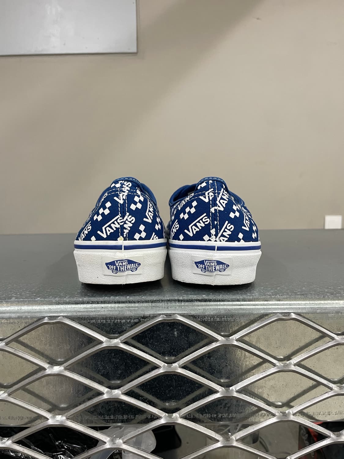 반스 로고 어센틱 블루 265 상품이미지3