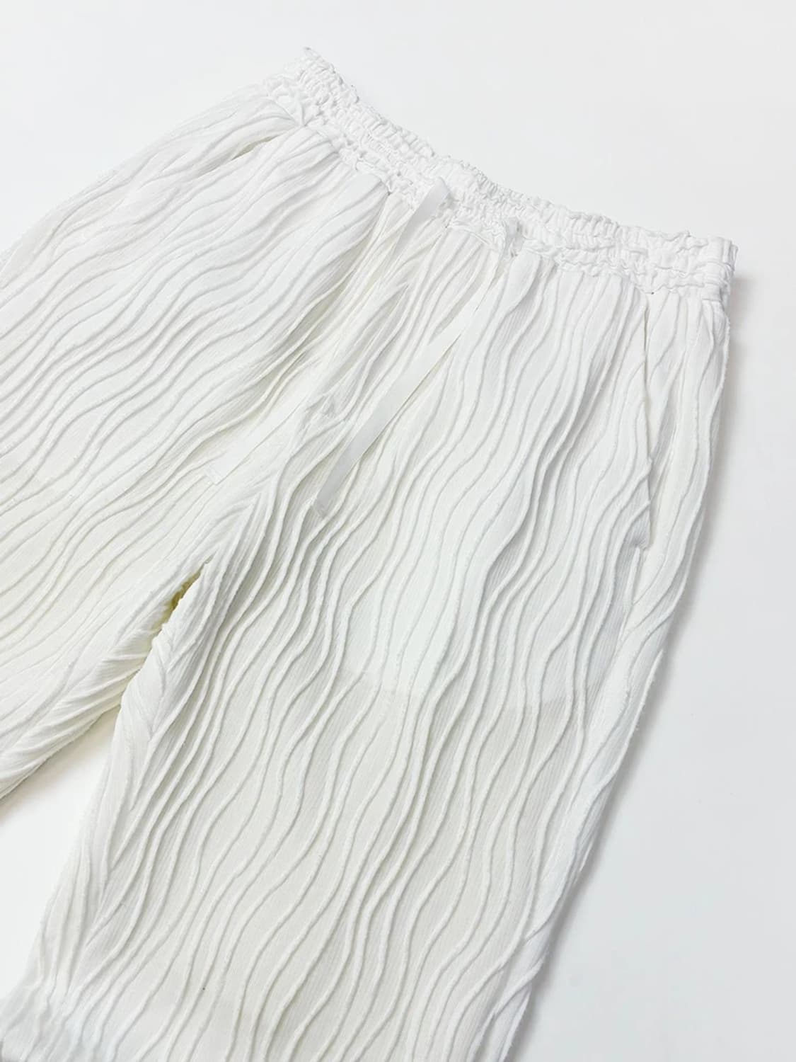 포저 POSZER 웨이브 플리츠 팬츠 PN5030 상품이미지3