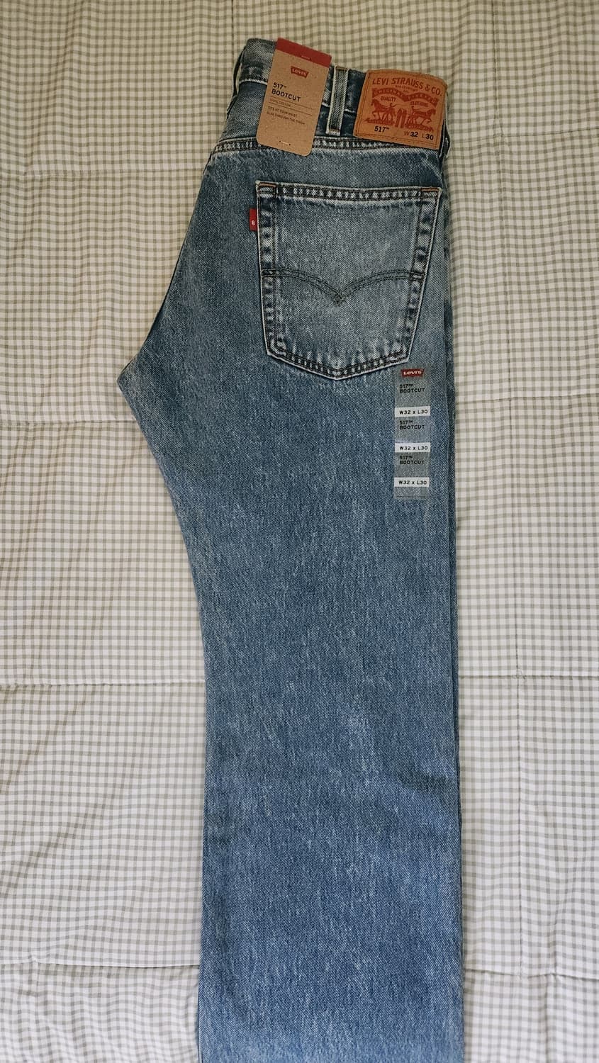 리바이스 517 부츠컷 라이징선 32/30 허리32 기장30 새상품 상품이미지2