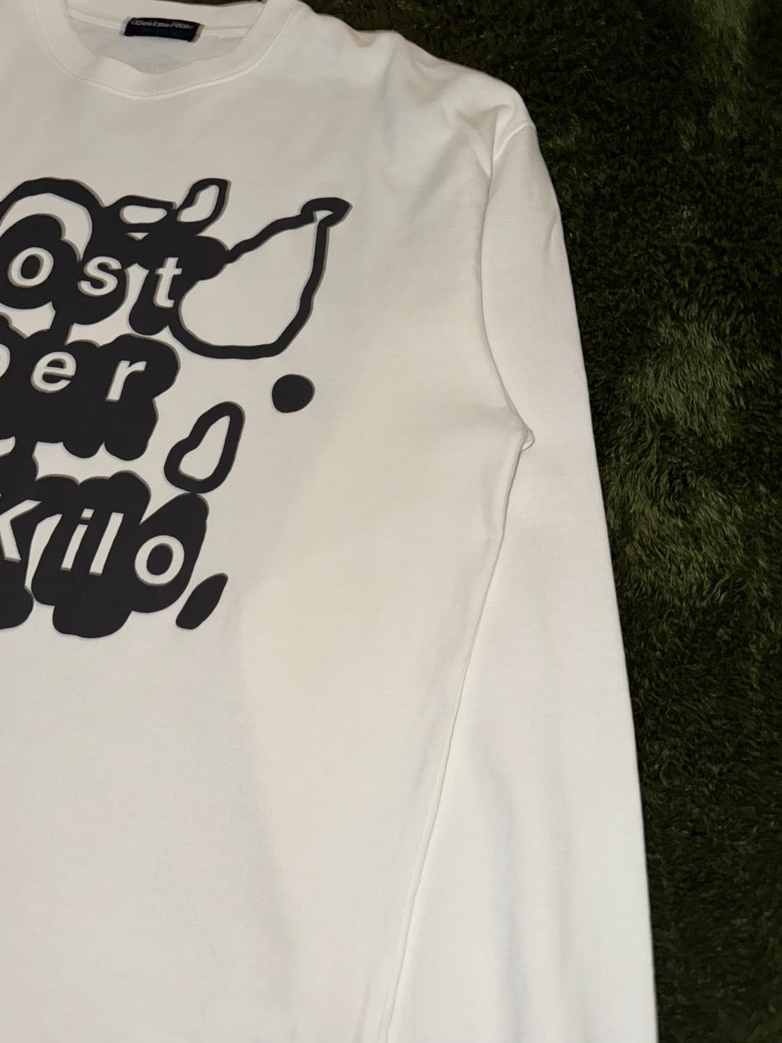 [XL] 코스트 퍼 킬로 스플레터 텍스쳐드 로고 롱슬리브 상품이미지4