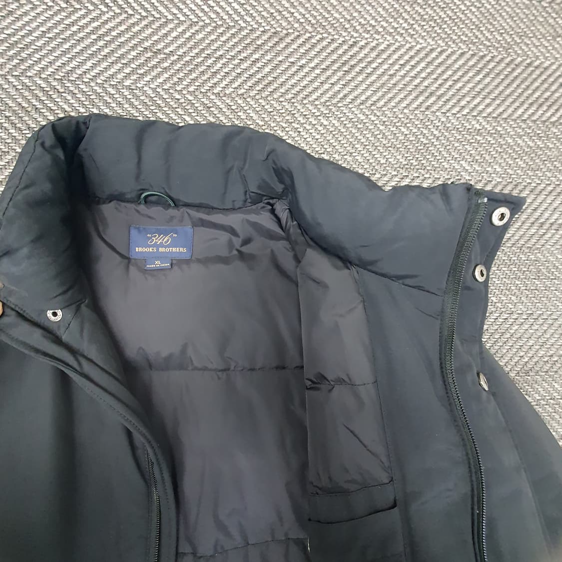 브룩스브라더스 오리털 코트형 패딩 남자105 상품이미지8