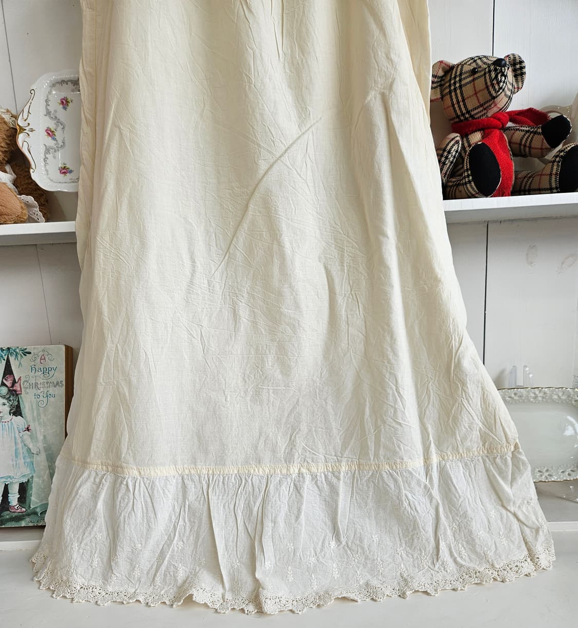 내추럴 코튼 슬립 원피스 상품이미지3