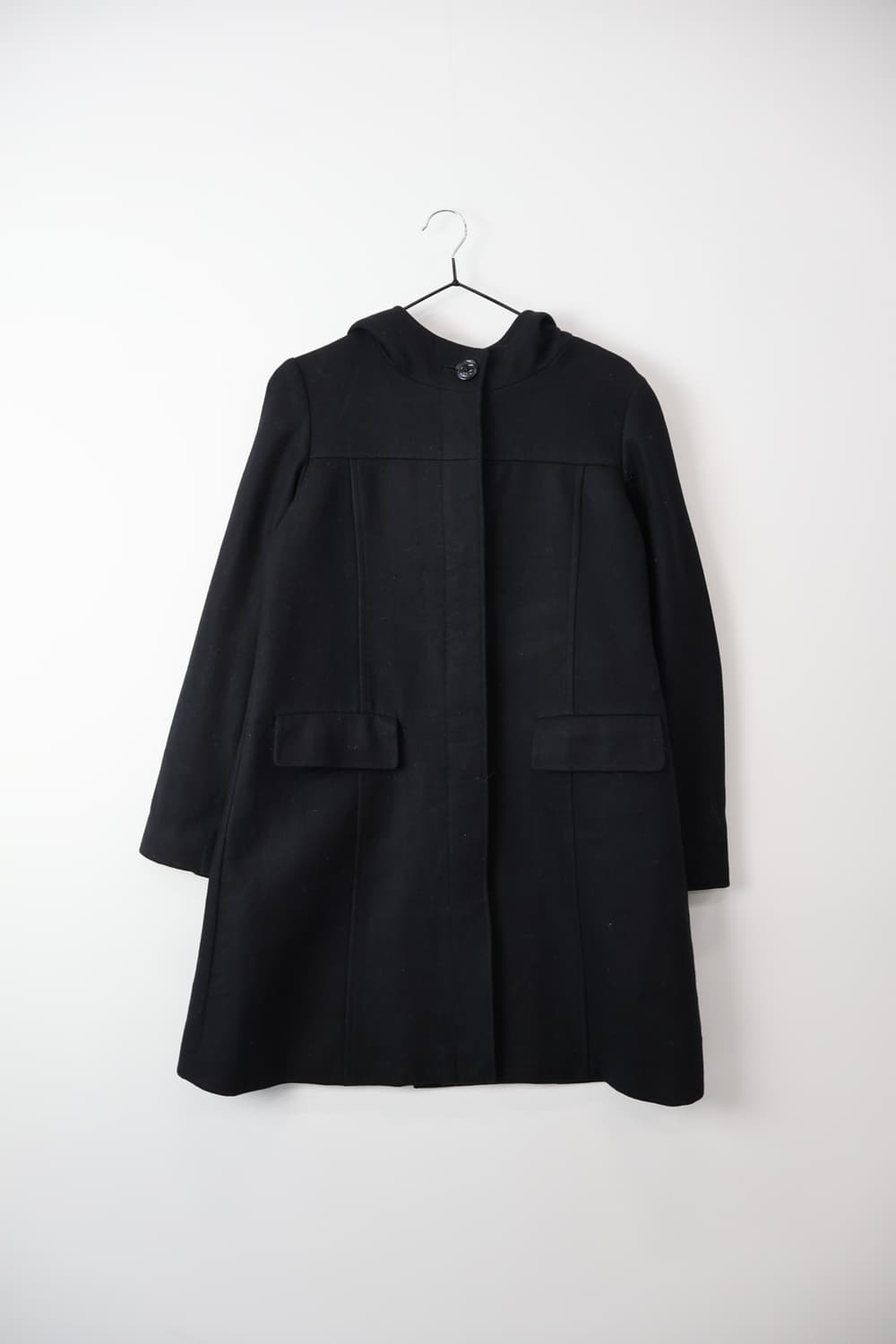 a.v.v standard Wool Blend Hooded Coat 상품이미지4