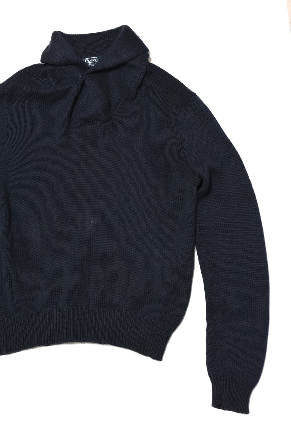 Polo 90s Pima Cotton Shawl Collar Knit 상품이미지3