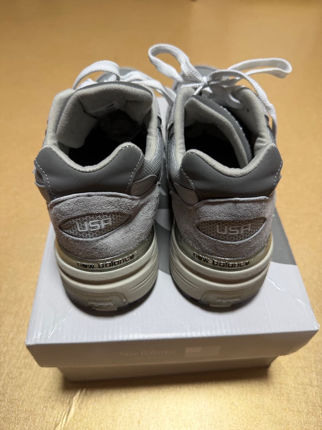 [275] 뉴발란스 992 그레이 275사이즈 5회착 상품이미지5
