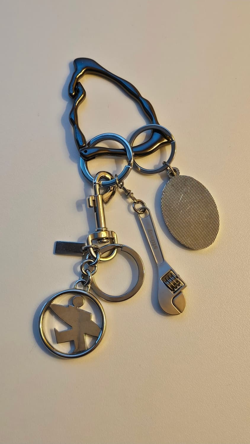 스투시 키링 (렌치, 오발, 서프맨) + 해칭룸 카라비너 상품이미지2