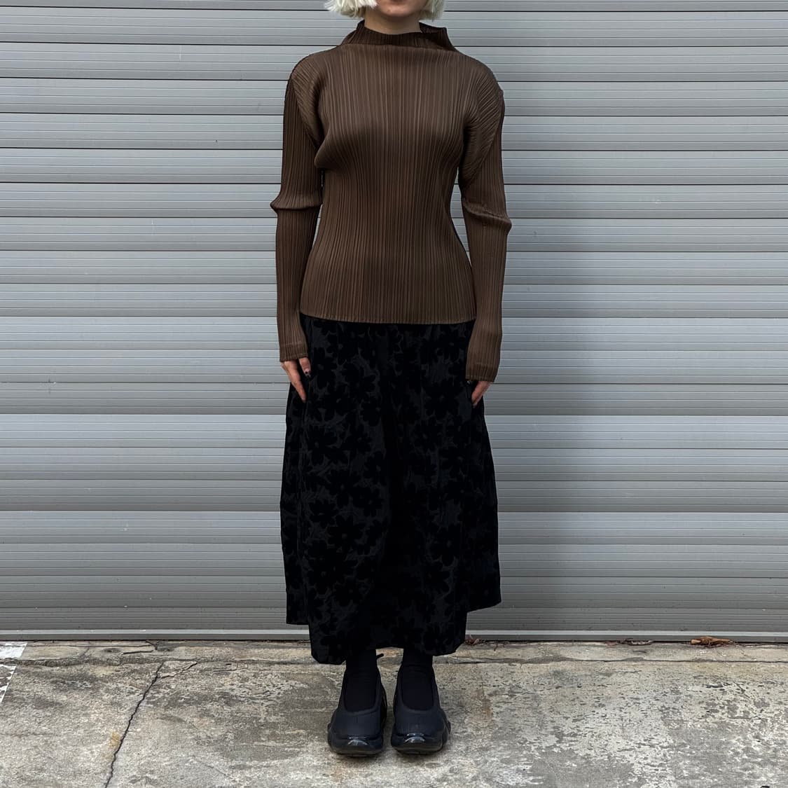 Mocha Brown Long Sleeve Top 상품이미지6