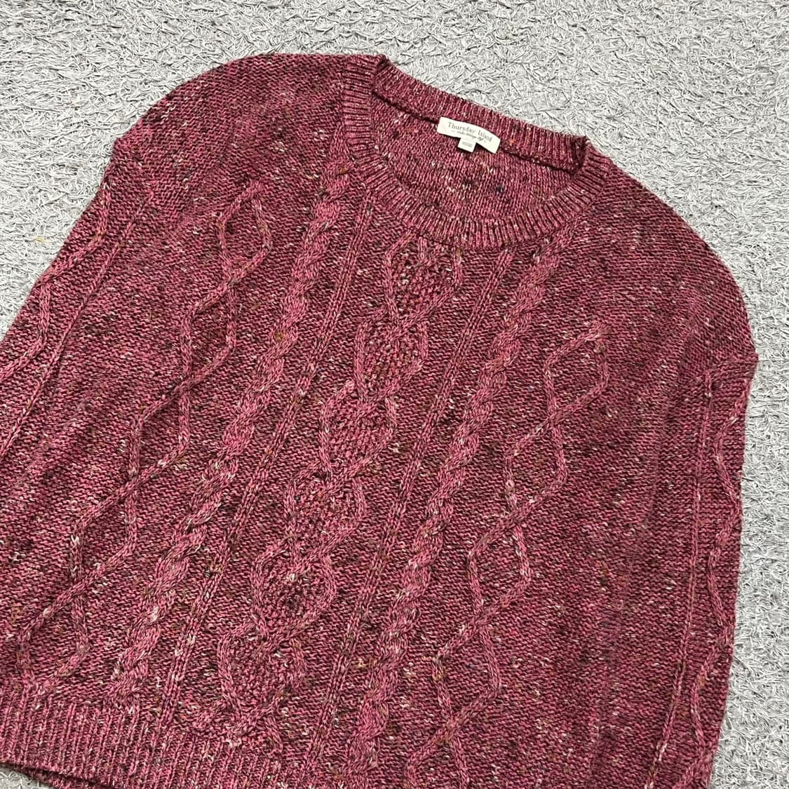 [우먼95] 썰스데이 아일랜드 니트 상품이미지1