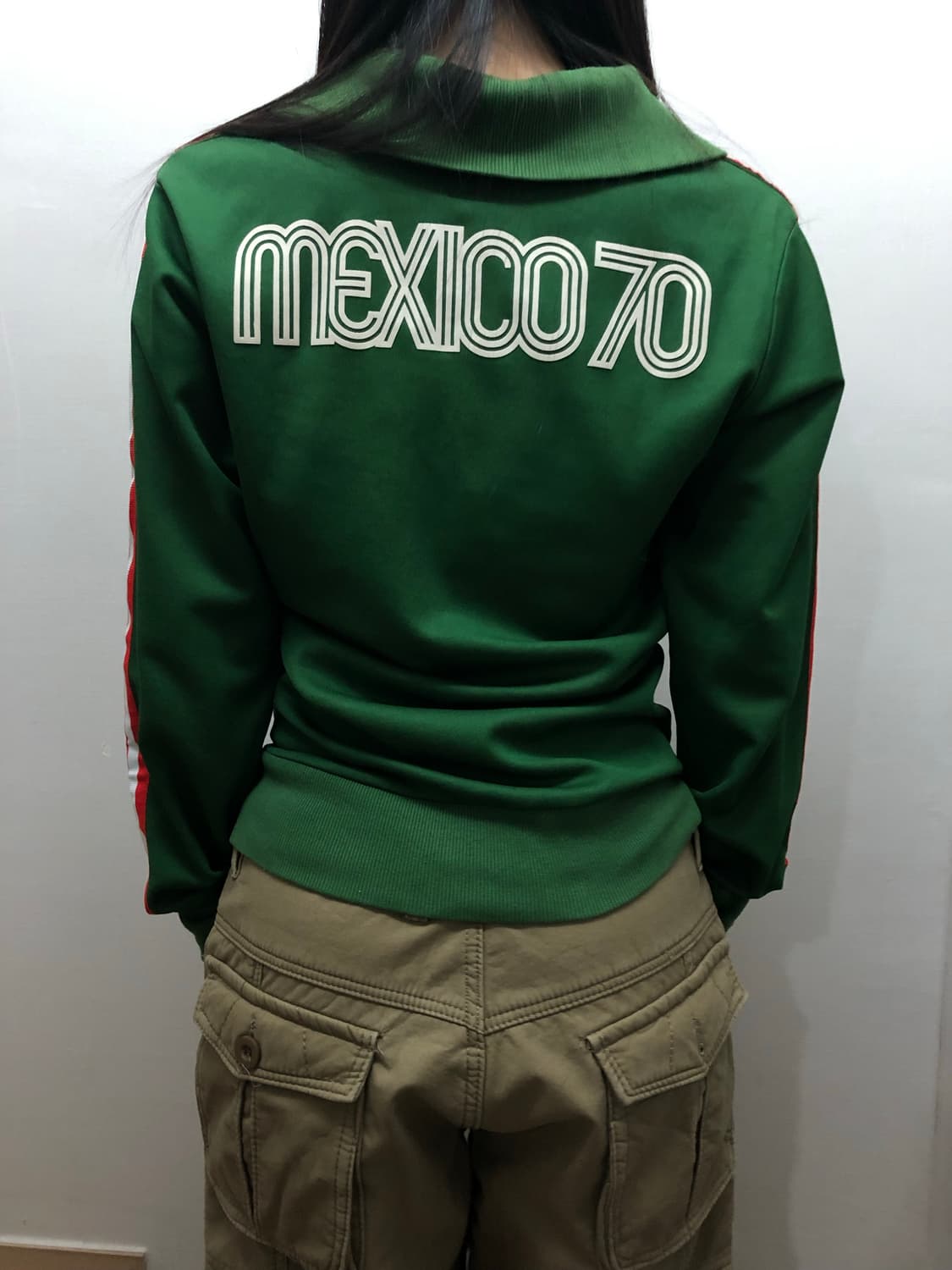 빈티지 아디다스 멕시코 그린 져지 상품이미지6