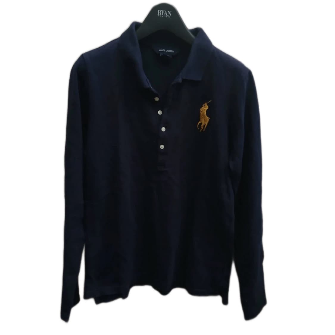 💛랄프로렌 골드 빅포니 긴팔 카라티 💛 상품이미지1