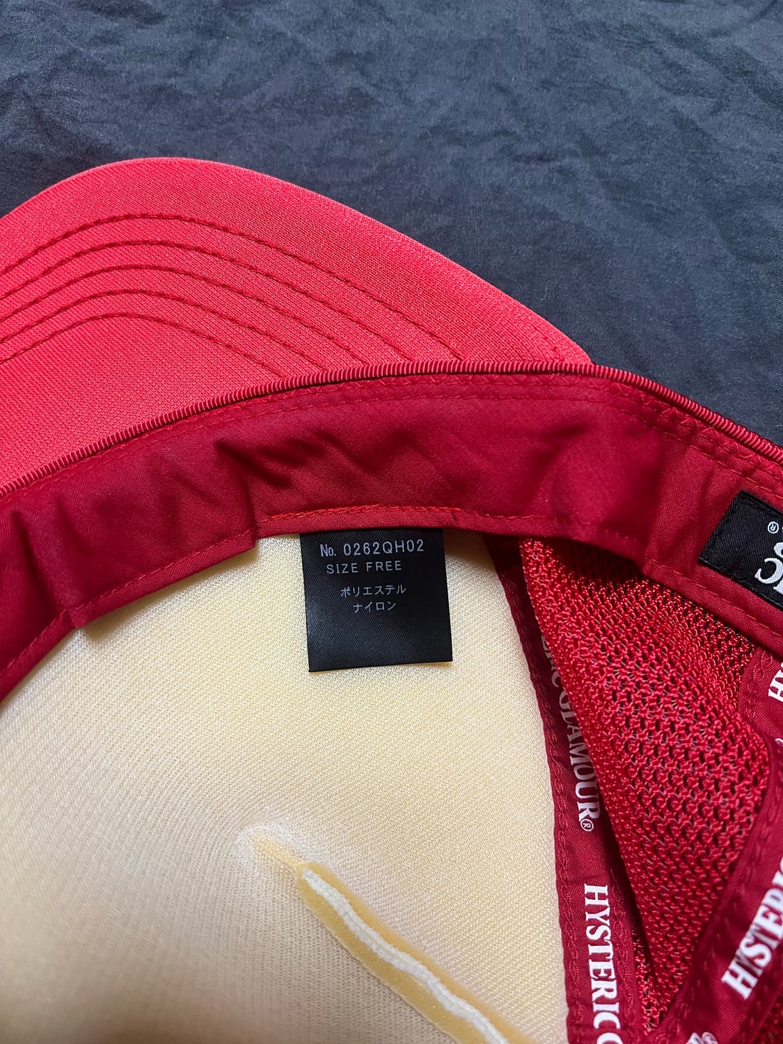 Hysteric Glamour 히스테릭글래머 디트로이트 6패널 볼캡 모자 상품이미지3