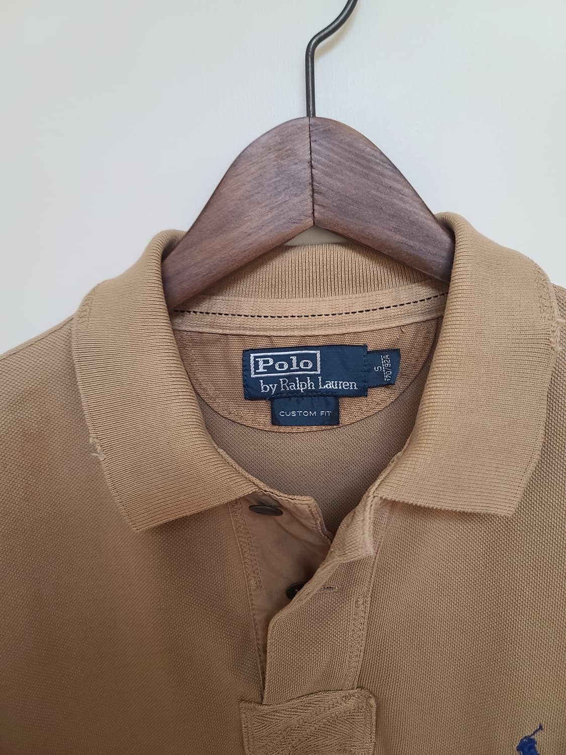 폴로 랄프로렌 2019ss 빈티지 디테일의 레어한 피케 티셔츠 상품이미지2