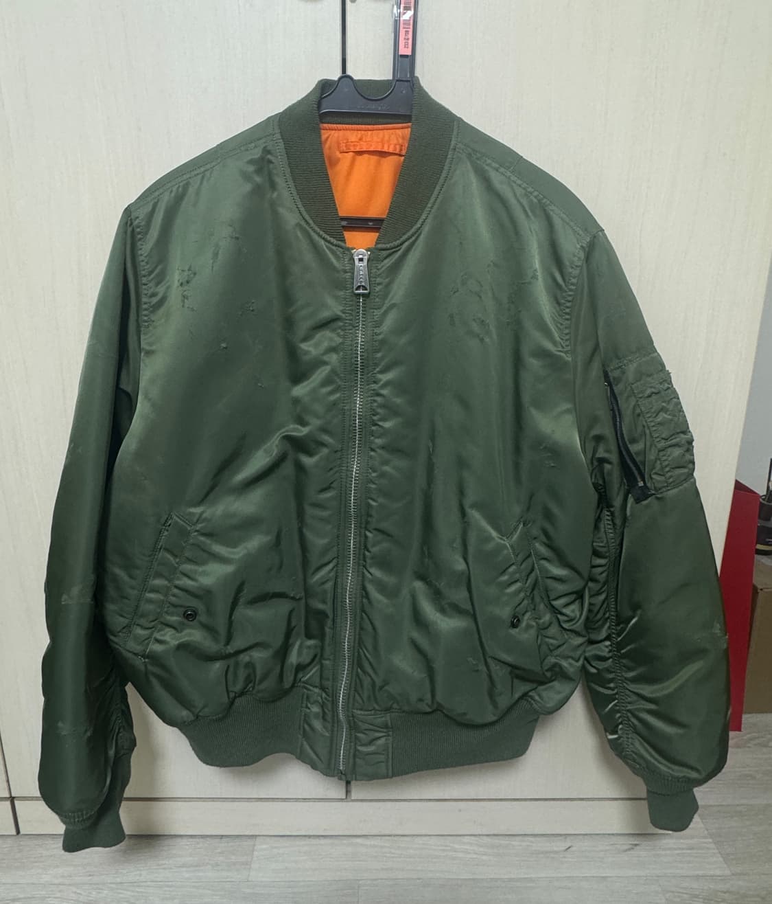 알릭스 알파인더스트리 18 봄버 ma-1 상품이미지2