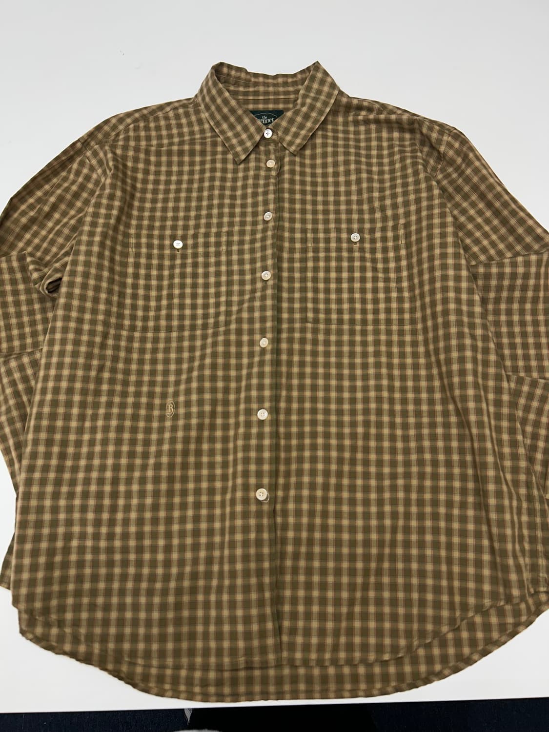 더 바넷 포켓 체크셔츠 상품이미지1