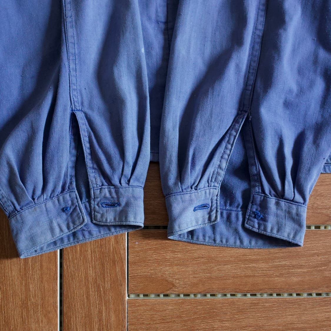 Vintage faded french work shirts 상품이미지5