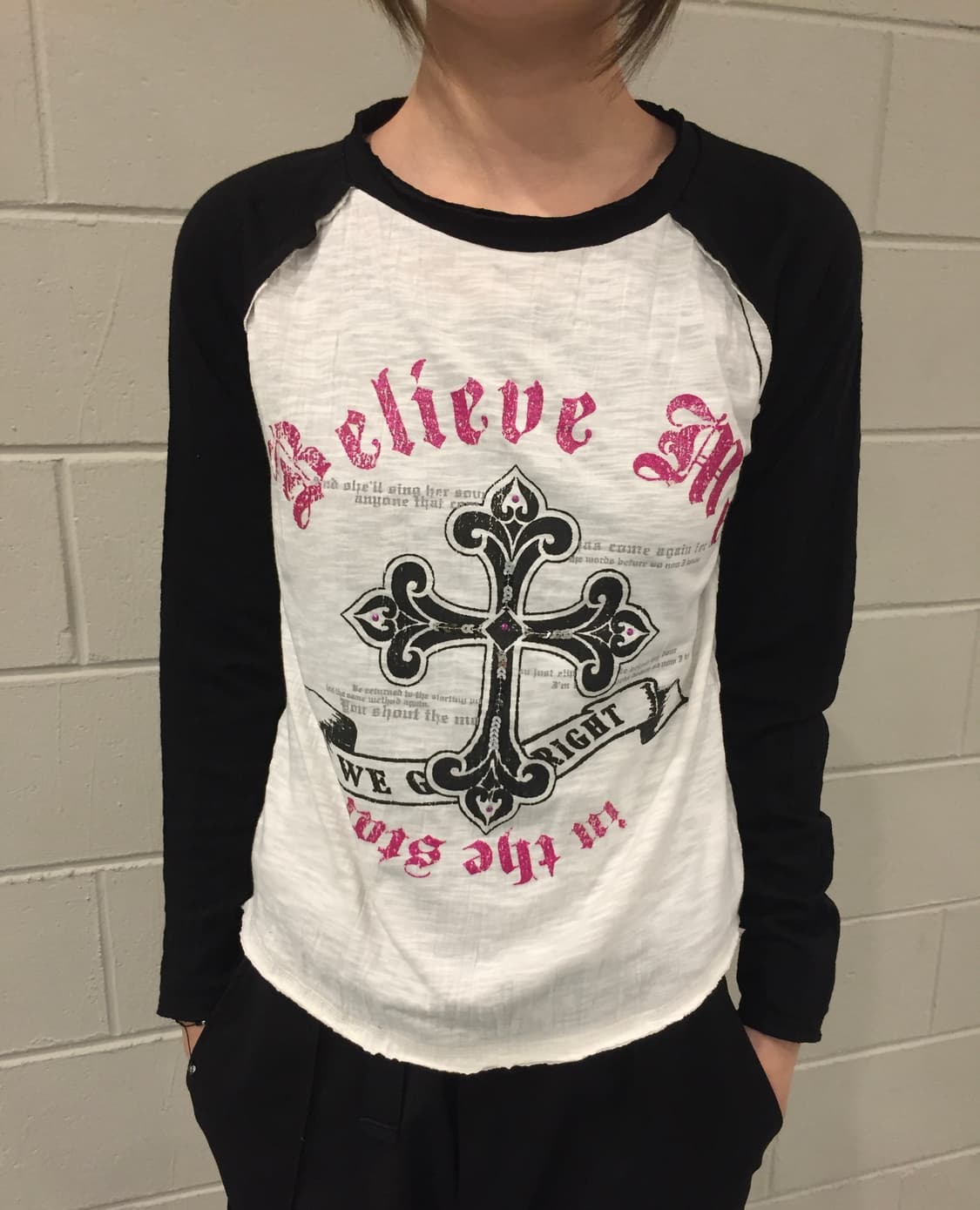 Joky gal Funk cross long sleeve 상품이미지1