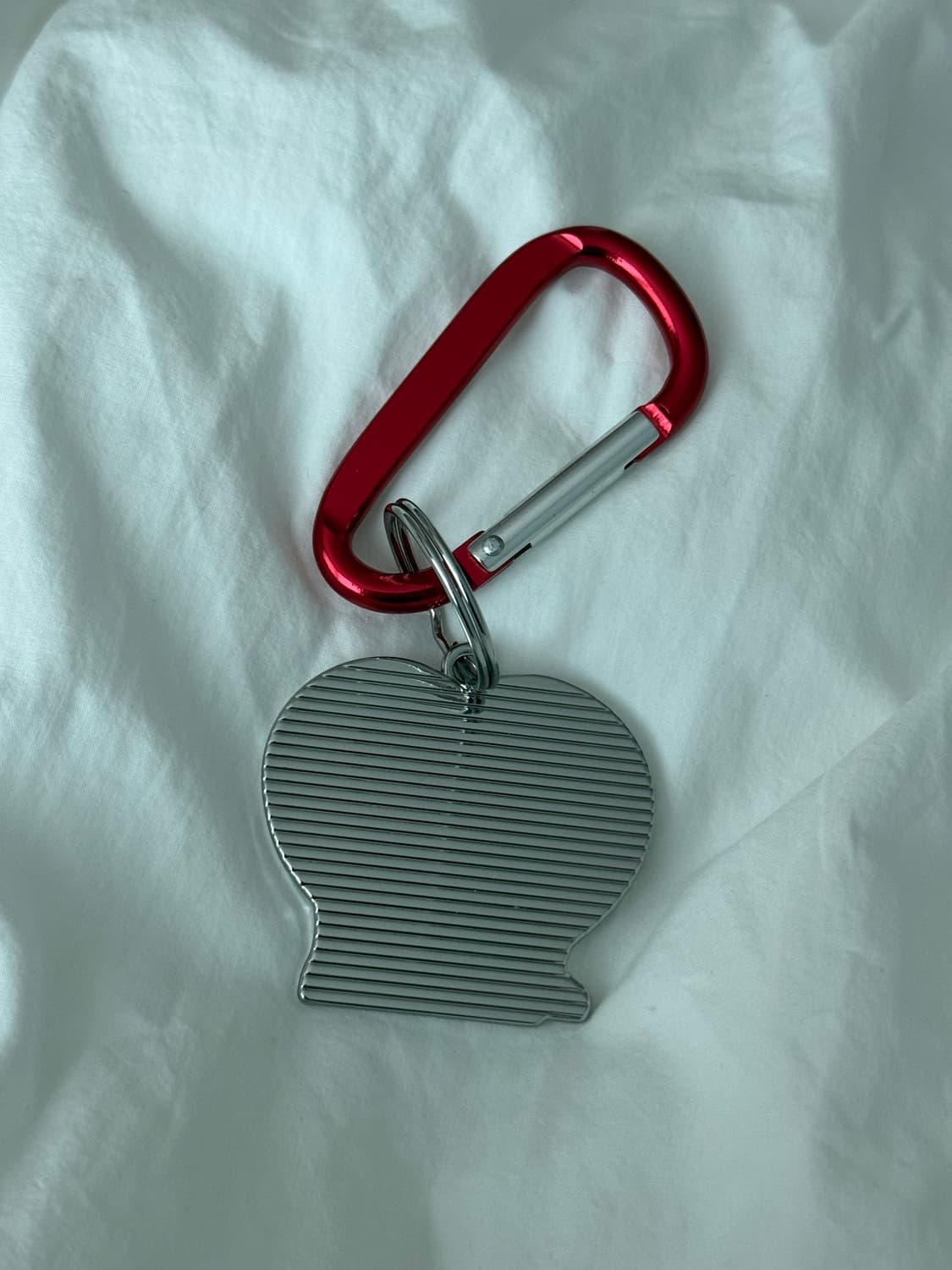 [게스진스 x 히스테릭 글래머] 메탈 하트 키링_RED 상품이미지3