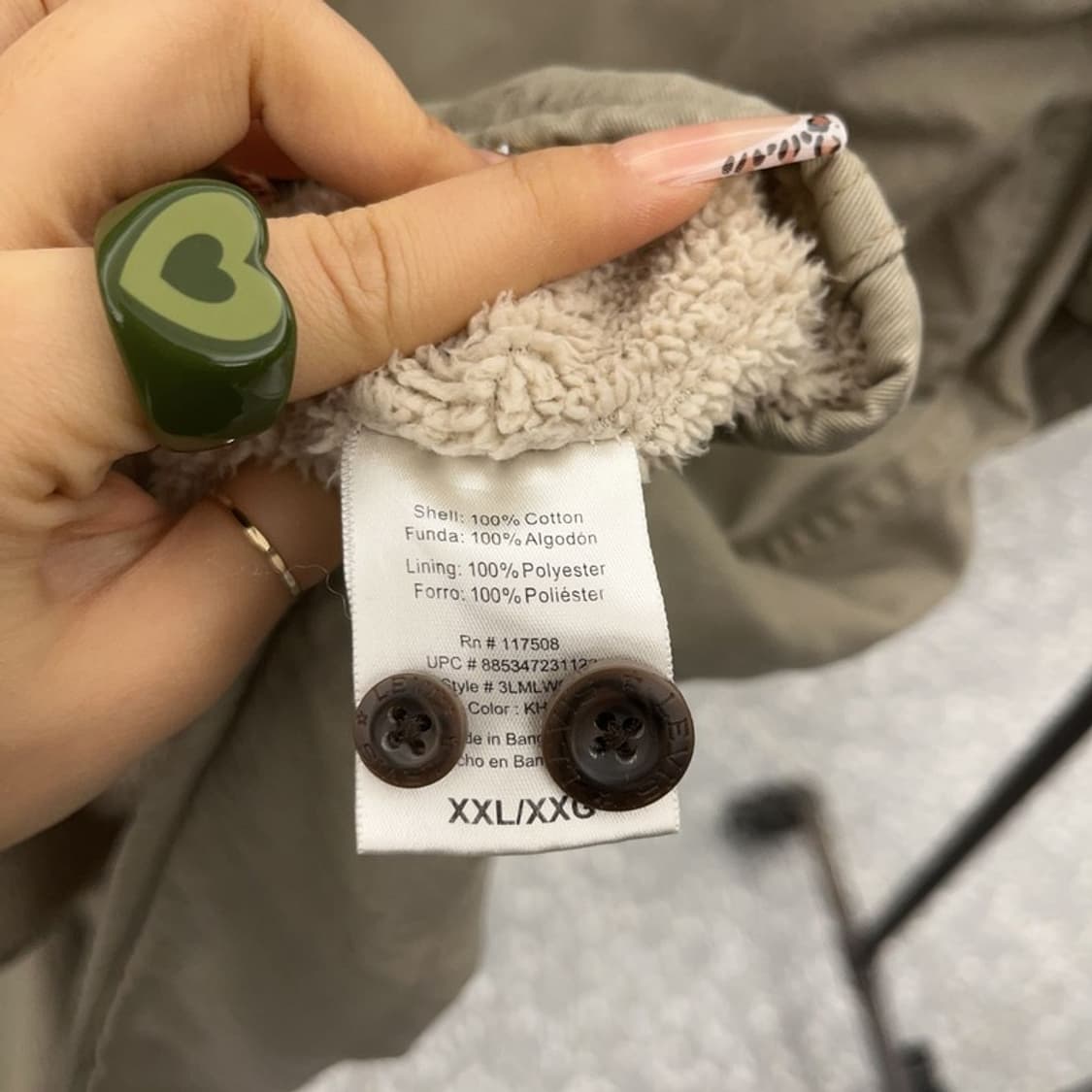 리바이스 빈티지 컨트리 쉐르파 양털 워크 셔츠 XXL C08125 상품이미지6