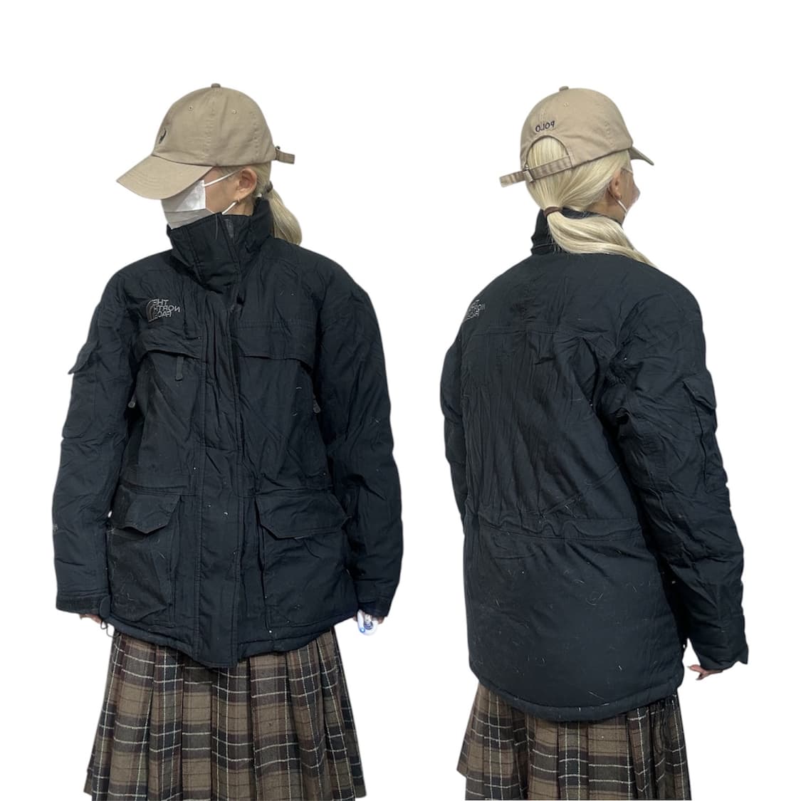 노스페이스 하이벤트 블랙 패딩 90 상품이미지1
