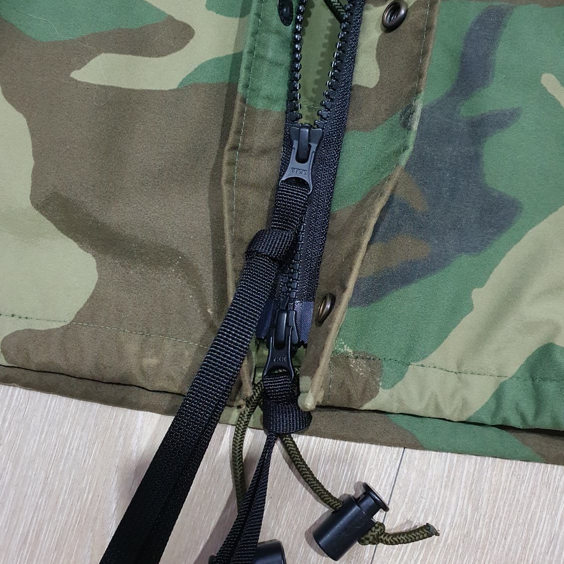 미군 고어텍스 자켓 우드랜드 1세대 스몰 레귤러 100 상품이미지8
