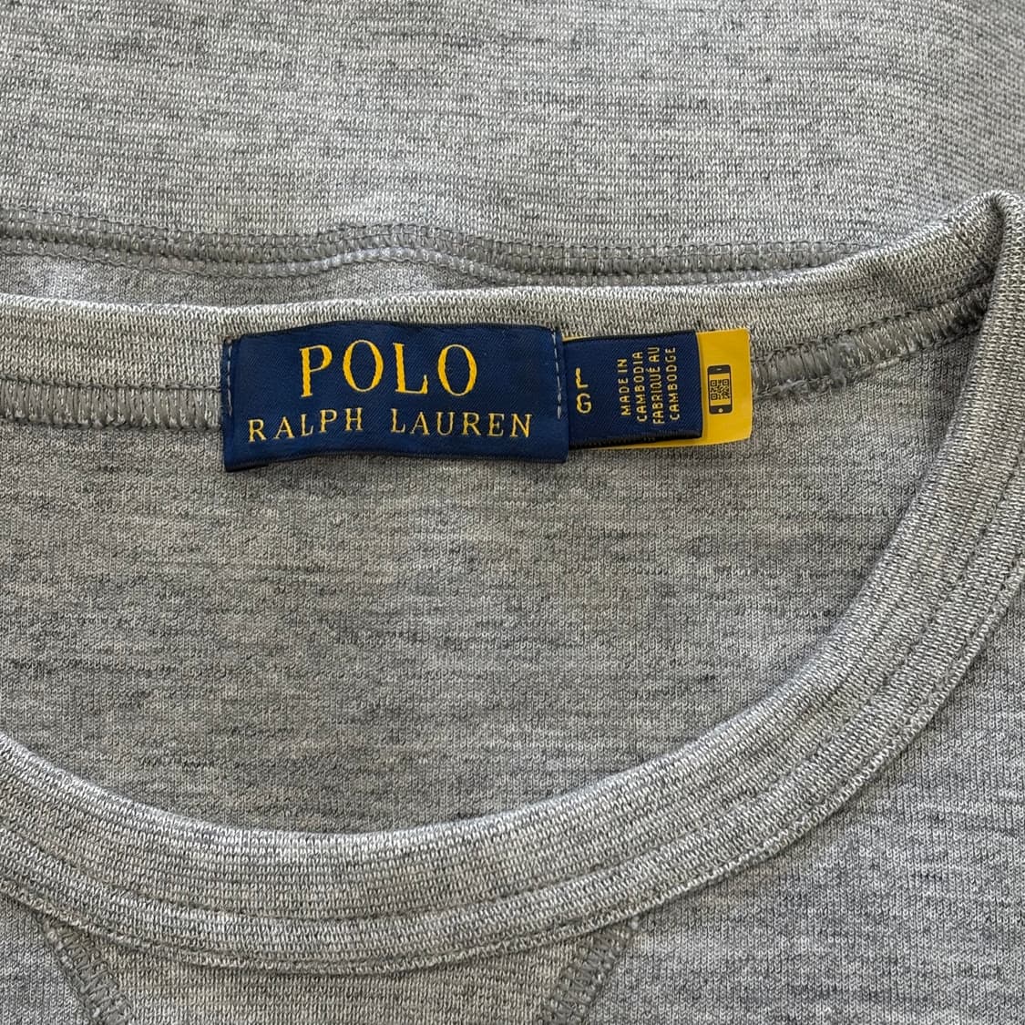 L 폴로랄프로렌 그레이 맨투맨 상품이미지4