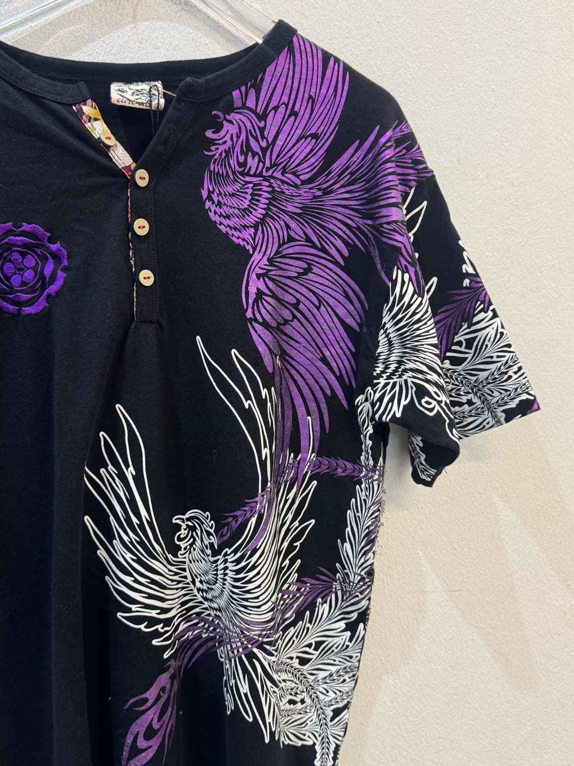 Cureall Vintage Skajan Henley Neck T-s 상품이미지4
