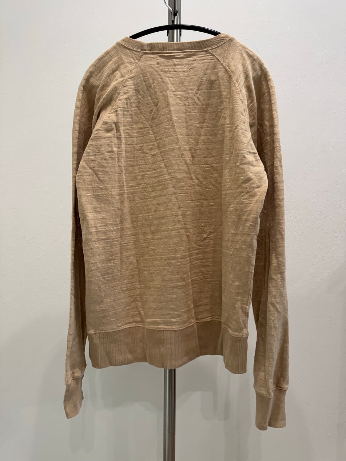 캐피탈 노트르담 베이지 크루넥 롱슬리브 상품이미지5