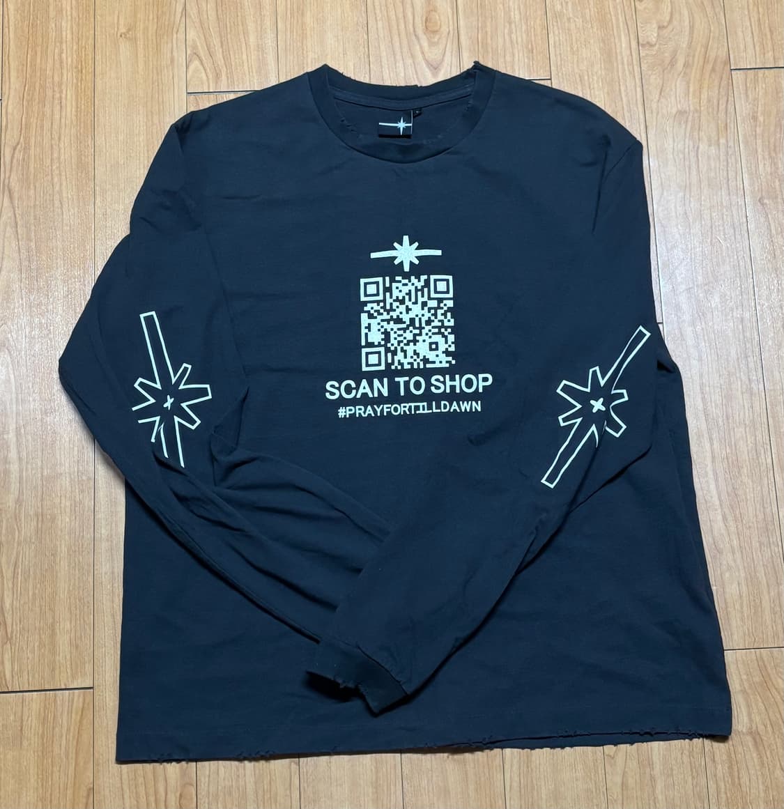 틸던 롱슬리브 QR LONG SLEEVE charcoal L 상품이미지3