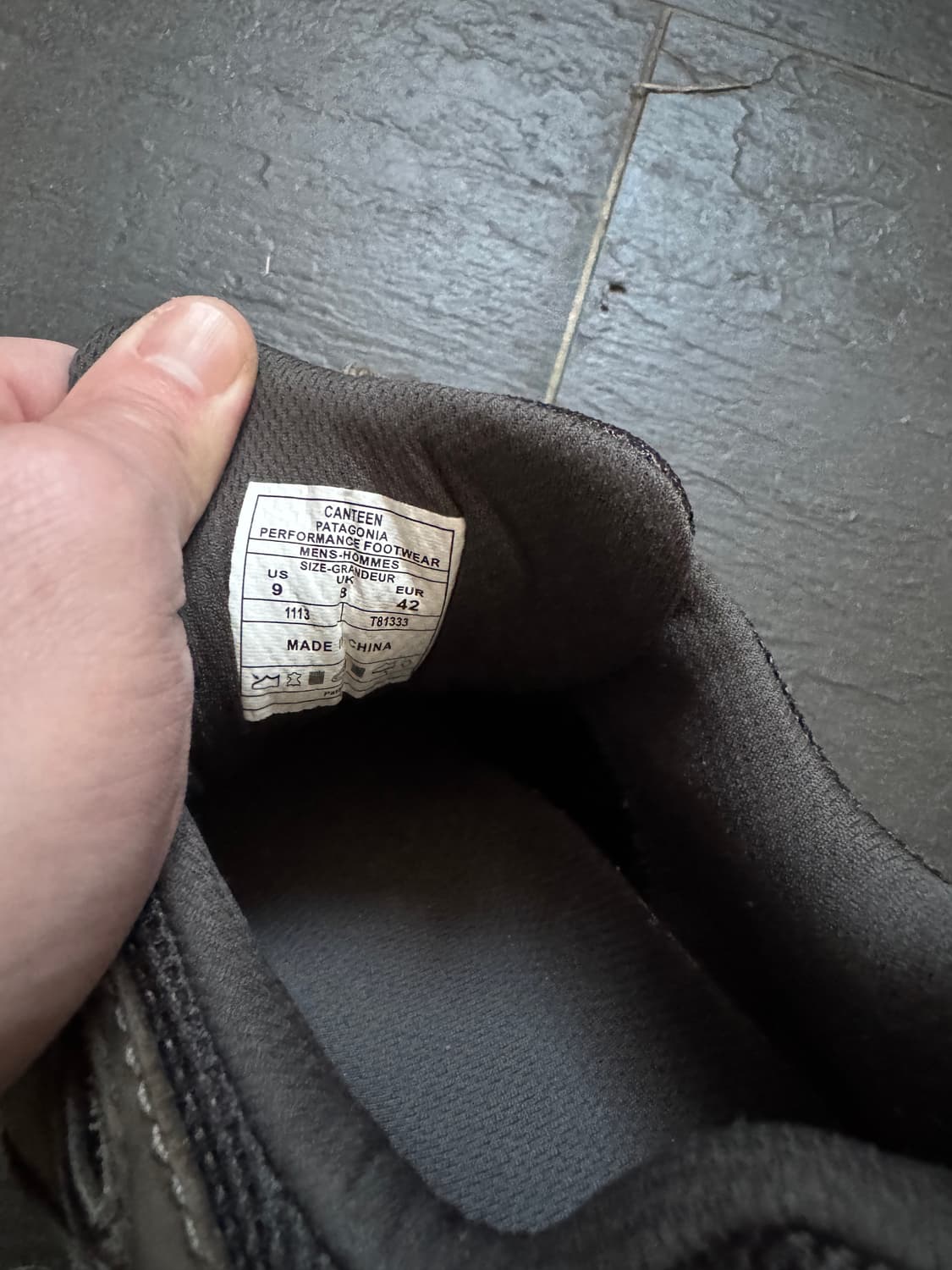 Patagonia 파타고니아 고어텍스 비브람 하이킹 등산화 270 상품이미지4