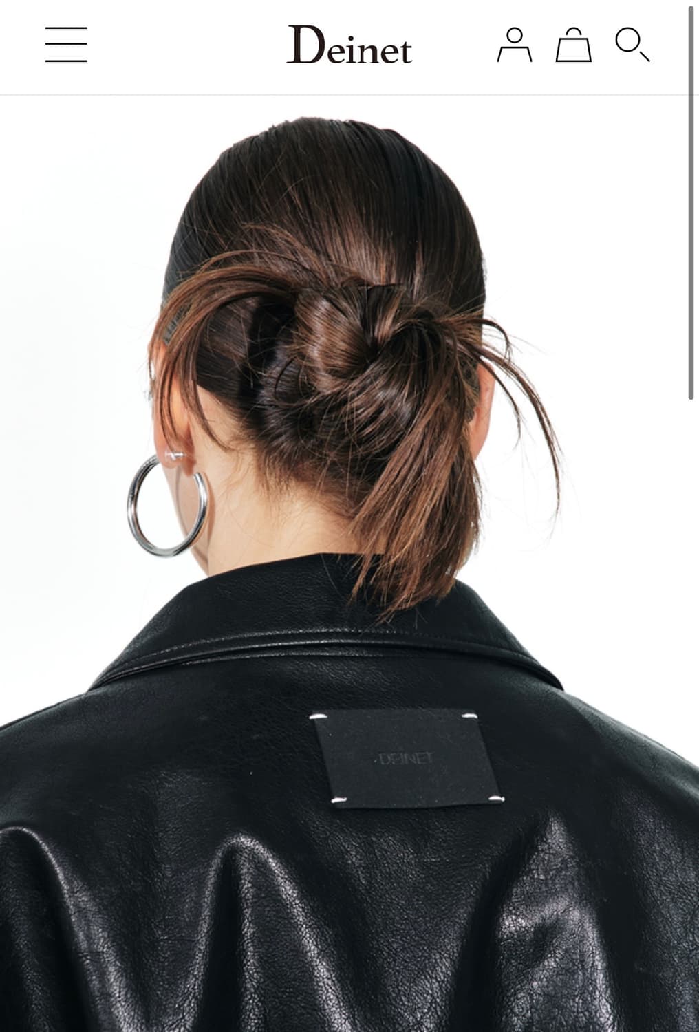 다이닛 봄버 레더자켓 상품이미지3