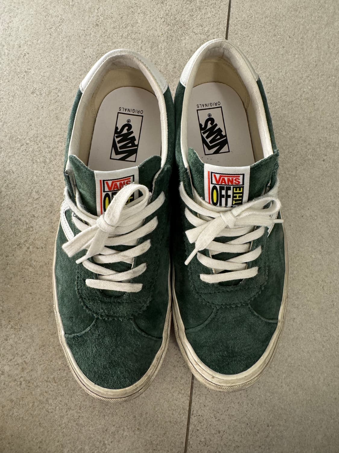 반스 스웨이드 운동화 그린 us10 / 신발종류많아요!!  상품이미지1