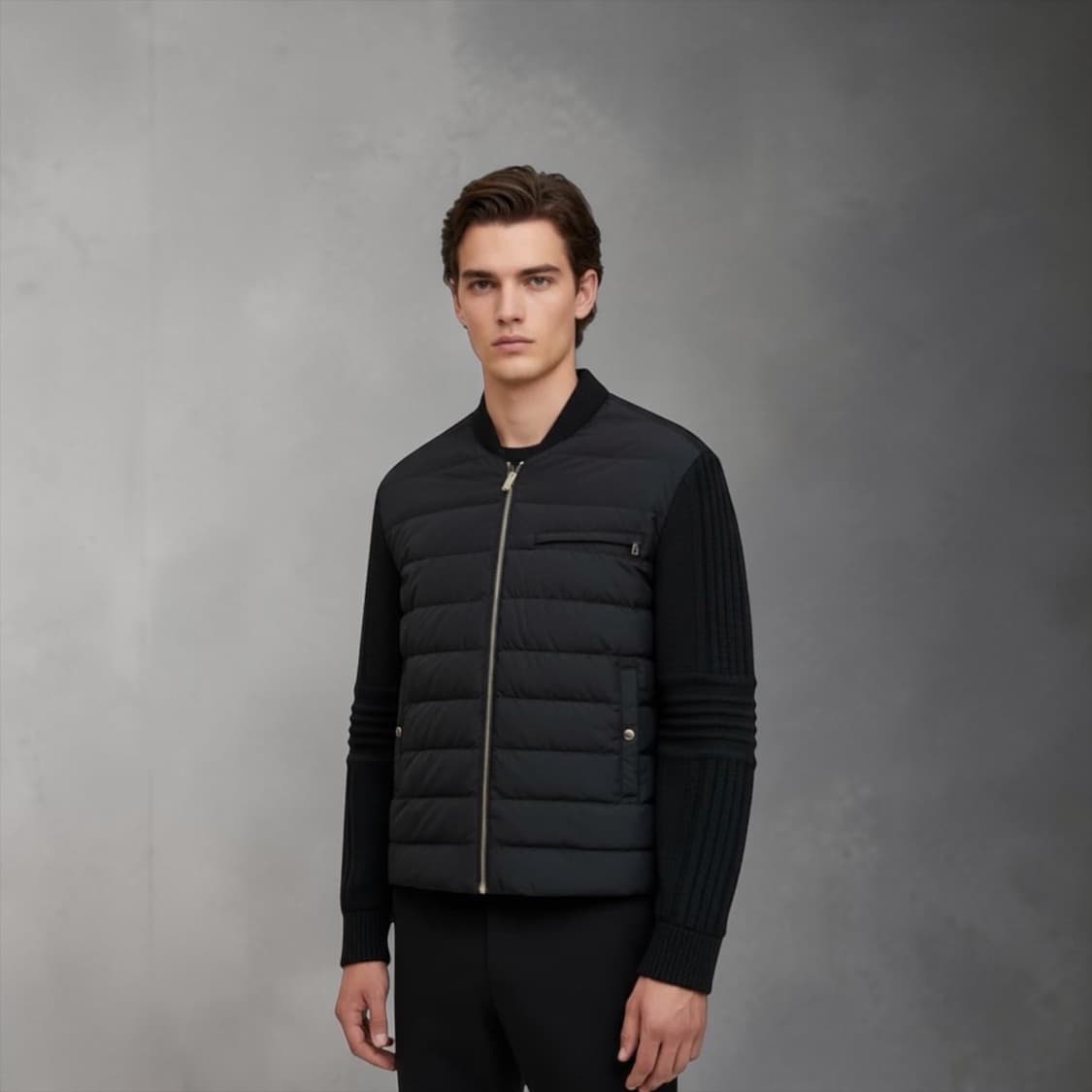 100/ 시스템옴므 20FW 헝가리구스 니트 패딩 상품이미지1