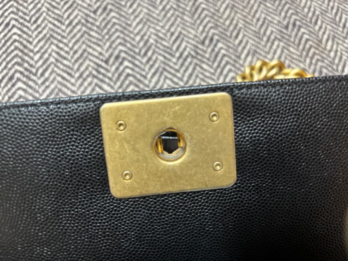 샤넬 보이백 캐비어 미디움 26번대 풀세트 상품이미지6