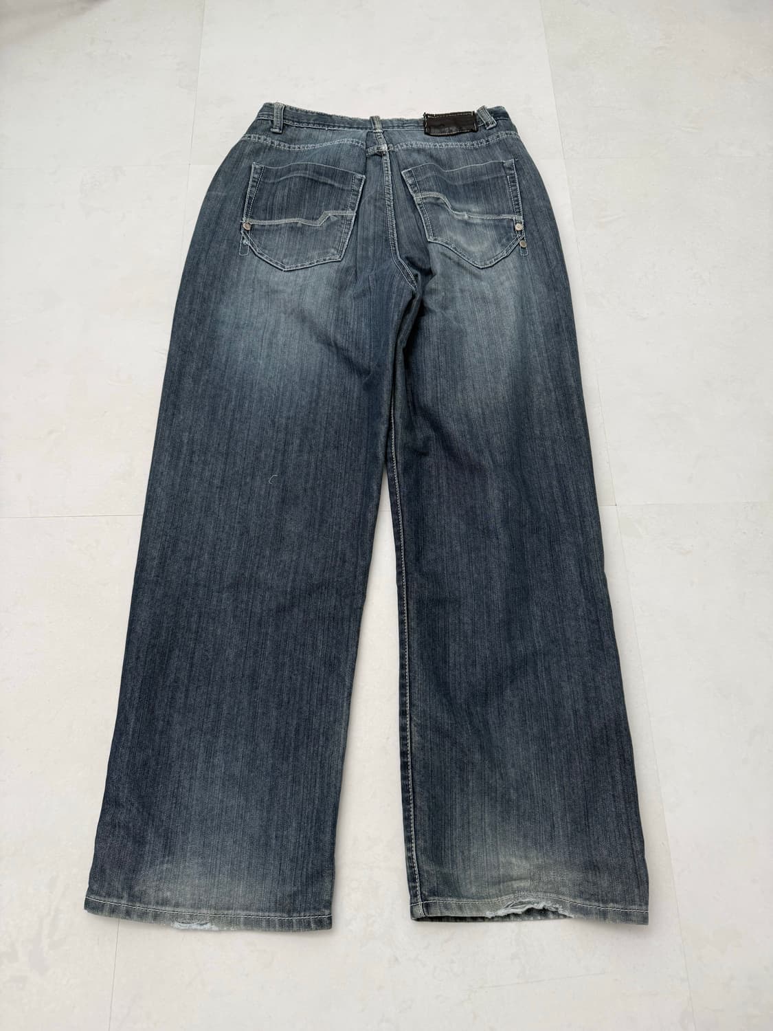 스트링 와이드 데님 상품이미지8