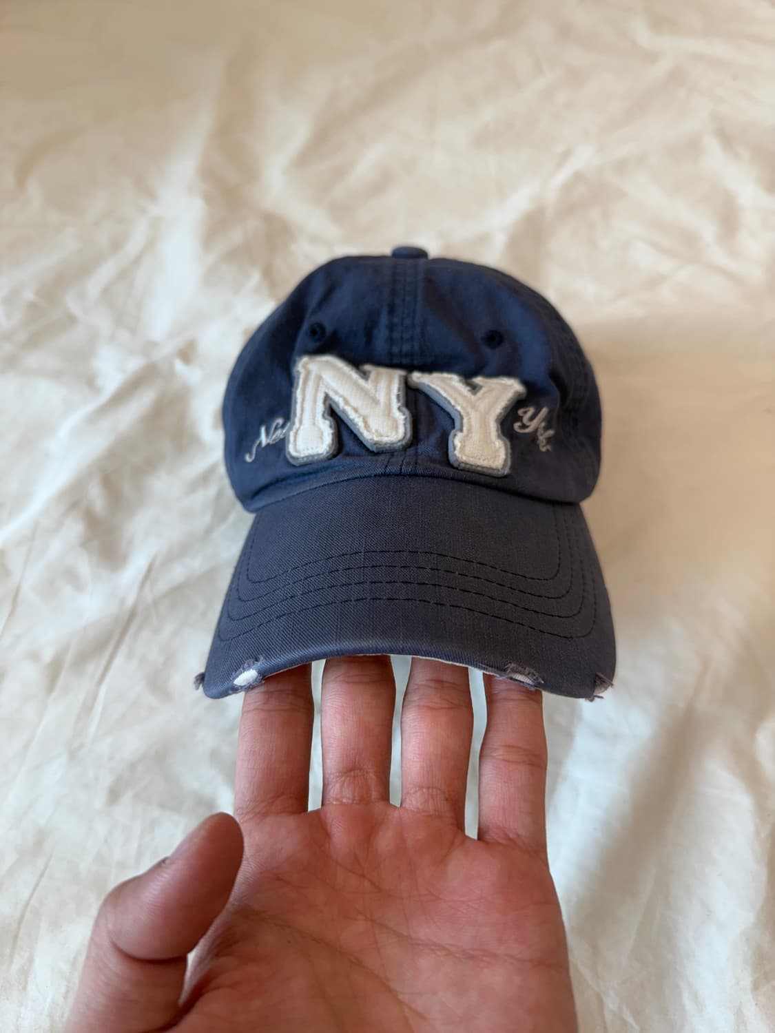 JOE'S NY 빅로고 워시드 볼캡 상품이미지3